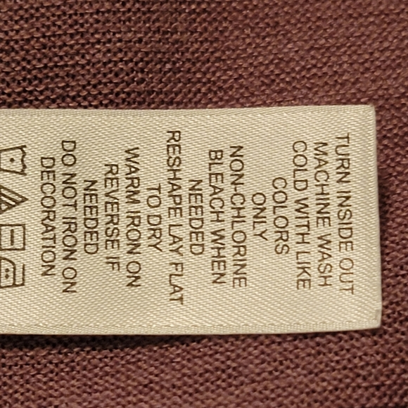 * FINAL PRICE *Studio Y ladies mauve cardigan with sparkles - Picture 10 of 10